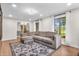 Bright living room showcases lots of natural light and an open floor plan at 7633 Janean Dr, Brownsburg, IN 46112