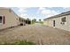 Large gravel driveway and detached garage, providing ample parking space at 7990 S County Road 200 E, Pittsboro, IN 46167