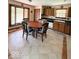 Kitchen offers plenty of windows, an eat-in breakfast area, and lots of cabinet space at 8123 Summertree Ct, Indianapolis, IN 46256