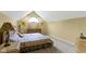 Bedroom with carpet, neutral walls, dresser, window, and bedside table at 8723 Bergeson Dr, Indianapolis, IN 46278