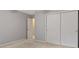 This bedroom offers neutral carpet, walls, and a closet at 8934 Pinyon Ct, Indianapolis, IN 46260