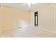 This bedroom is spacious with neutral walls and carpet at 8934 Pinyon Ct, Indianapolis, IN 46260