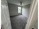 Bedroom with one window and ceiling fan at 8939 Newchurch Blvd, Indianapolis, IN 46231