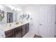 Modern bathroom with dual vanity and neutral color palette at 935 Northwich Ave, Westfield, IN 46074