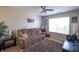 Relaxing living room with comfortable seating and natural light at 935 Northwich Ave, Westfield, IN 46074