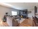 Comfortable living room with fireplace, plush seating, and contemporary design at 935 Northwich Ave, Westfield, IN 46074