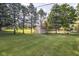 Backyard storage shed inside of a fenced area at 9390 N State Road 39, Lizton, IN 46149