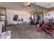 Spacious garage featuring ample storage and parking space at 9390 N State Road 39, Lizton, IN 46149