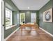 Stylish home office with natural light, creating a productive and inviting workspace for professionals at 1027 Hosbrook St, Indianapolis, IN 46203