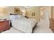 Comfortable bedroom with a dresser on both sides of the bed and a nice view at 11510 Monon Farms Ln, Carmel, IN 46032