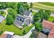 Well-maintained property with a large yard, screened-in porch and mature trees at 1240 Stringtown Pike, Cicero, IN 46034