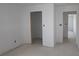 Large living room or flex space with neutral walls, awaiting your personal touch at 12403 Fresh Stock Dr, Noblesville, IN 46060
