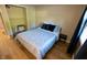 Cozy bedroom with natural light and hard wood floors, for a relaxing retreat at 1309 Rolling Ct, Westfield, IN 46074
