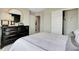Beautiful main bedroom featuring a dresser and a large bed at 15298 Farrington Way, Fishers, IN 46037