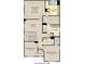 Second floor layout featuring the owner's suite, loft, laundry, and three additional bedrooms at 15344 Cardonia Rd, Fishers, IN 46037