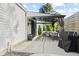 Outdoor patio area with comfortable seating and a stylish pergola, perfect for entertaining at 170 W Broadway St, Greenwood, IN 46142