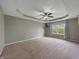 Bedroom featuring trey ceilings, a ceiling fan and a large window at 1843 Winchester Blvd, Avon, IN 46123