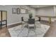 Finished basement featuring a dining area and shuffleboard at 187 N Bend Dr, Greenwood, IN 46142