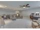 Spacious upstairs loft area with sitting area and desk space, perfect for entertaining or relaxing at 187 N Bend Dr, Greenwood, IN 46142