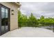 Private balcony features decorative wrought iron railing with open view of the verdant surrounding landscaping at 1894 Rhettsbury St, Carmel, IN 46032
