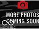 Promotional graphic announcing more photos coming soon for the listing, with a modern design at 230 E Poplar St, Danville, IN 46122