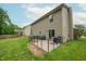 Enclosed patio area offers an outdoor space, perfect for entertaining and relaxing at 2875 Prairie Stream Way, Columbus, IN 47203