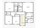 Second floor plan featuring bedrooms, baths, and a laundry room at 319 Mcintosh Ln, Westfield, IN 46074
