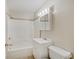 Bathroom featuring a shower-tub combination and vanity at 4337 English Ave, Indianapolis, IN 46201