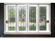 Interior view of window with decorative glass at 521 Kessler Blvd E Dr, Indianapolis, IN 46220