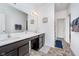 Bathroom featuring double sink vanity at 5304 Maywood Dr, Whitestown, IN 46075