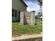 Brick sign displaying 'Town Homes of Allison Pointe' in a grassy area, welcoming residents and guests at 6070 Southbay Dr, Indianapolis, IN 46250