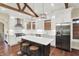 Beautiful kitchen with stainless steel appliances, island, and hardwood floors at 6672 Braemar S Ave, Noblesville, IN 46062