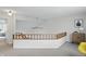 Upstairs landing area with bright natural light, stylish decor, and open space at 7510 Harbour, Indianapolis, IN 46240