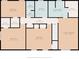Detailed floor plan showcasing the layout of the home's second floor at 9756 Brook Meadow Dr, McCordsville, IN 46055