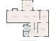 Detailed floor plan showcasing the layout of the home's first floor at 9756 Brook Meadow Dr, McCordsville, IN 46055