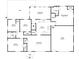 Simplified floor plan view for a home with 3 bedrooms, 2 bathrooms, a kitchen, a living room and a garage at 988 Westfield Rd, Noblesville, IN 46062