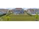 Spacious fenced backyard featuring a patio area perfect for outdoor dining and entertaining at 9917 Gallop Ln, Fishers, IN 46040