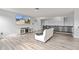 Stylish loft featuring a cozy seating area and built-in entertainment center at 9917 Gallop Ln, Fishers, IN 46040