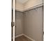 Walk in closet featuring shelving with room for storage, ready for organization at 10722 Mistflower Way, Indianapolis, IN 46235
