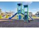 Community playground with slides and climbing equipment in a secure environment at 1085 Bevy Blvd, Danville, IN 46122