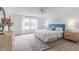 Bright main bedroom with a comfortable bed, side tables, and decorative elements at 1088 Bevy Blvd, Danville, IN 46122