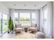 Cozy sitting area with large windows providing views of the outdoors at 1088 Bevy Blvd, Danville, IN 46122