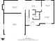 First floor plan of the property featuring a Gathering room, kitchen, dining area, living room, bathroom, and garage at 12524 Trophy Dr, Fishers, IN 46038