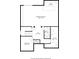 Basement floor plan revealing layout of recreation room, bedroom, bathroom and utility spaces at 12539 Pebblepointe Pass, Carmel, IN 46033