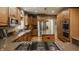Modern kitchen with stainless appliances, custom cabinetry and functional center island at 12539 Pebblepointe Pass, Carmel, IN 46033