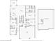 Detailed floor plan showing the layout of each room and its dimensions on the first floor and basement at 1468 Blackthorne N Trl, Plainfield, IN 46168