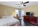 Cozy bedroom with a comfortable bed, natural light, and plenty of closet space at 236 W 33Rd St, Indianapolis, IN 46208