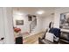 Inviting entryway with modern staircase and stylish decor elements creating a warm ambiance at 247 Poplar St, Westfield, IN 46074