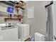 Functional laundry room with modern appliances and ample storage space at 435 Virginia Ave # 108, Indianapolis, IN 46203