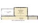 Floorplan of the morning room option featuring an 18x11 room with vaulted ceilings at 4397 Persian St, Greenwood, IN 46143